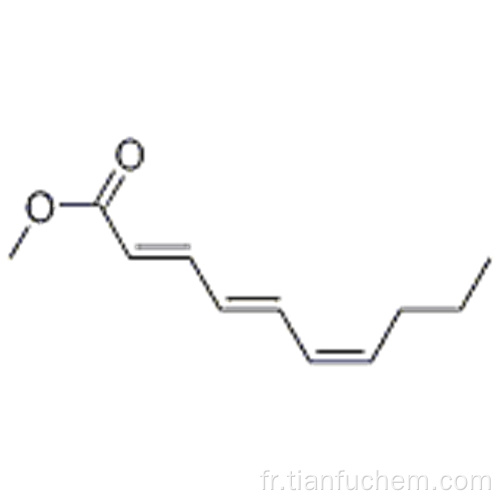 (2E, 4E, 6Z) - méthyl déca-2,4,6-triénoate CAS 51544-64-0